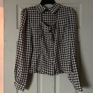 Front cut out blouse